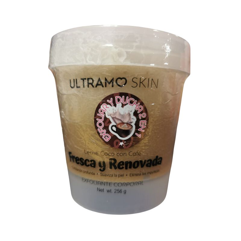 Exfoliante leche coco con café image number null