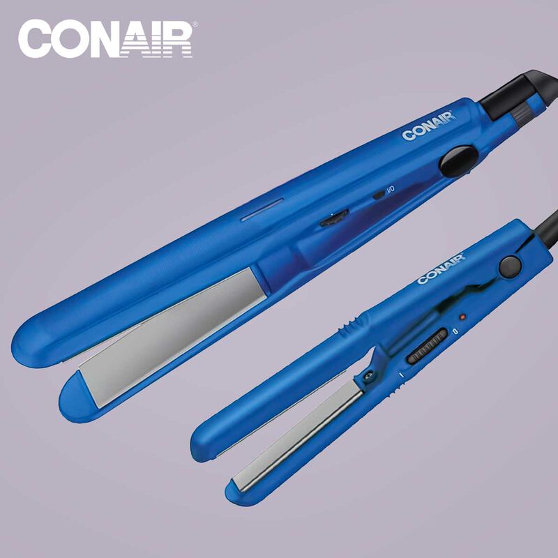 Set Plancha Y Mini Plancha Conair Tecnolog&iacute;a Ce... image number null