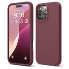 Funda De Tel&eacute;fono Elago Compatible Con Iphone 16 Pro Max Burgundy