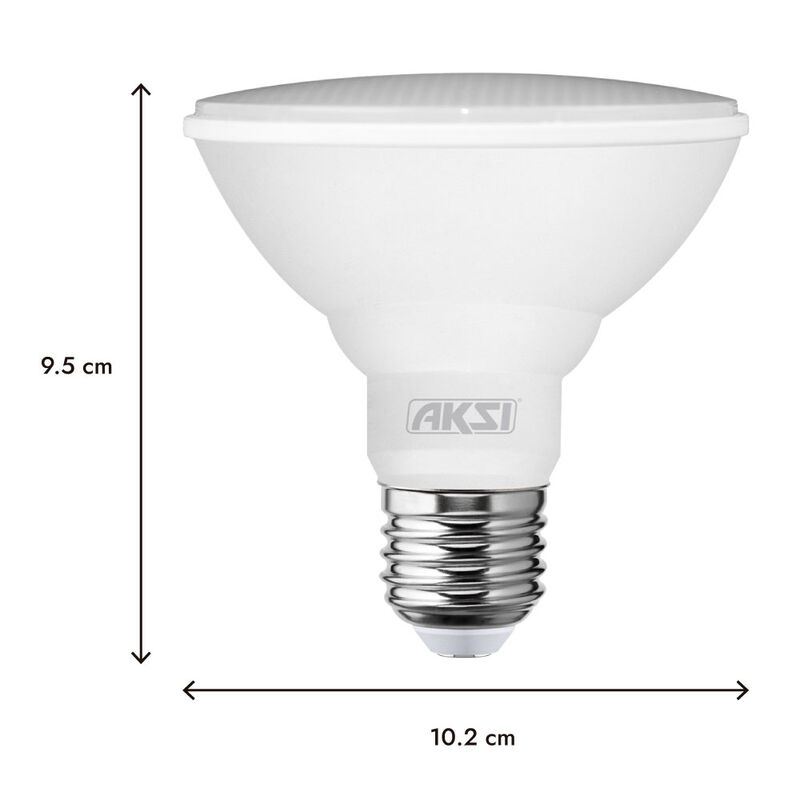 Pack de 6 focos LED Aksi 12W PAR 30 IP65 Base E... image number null