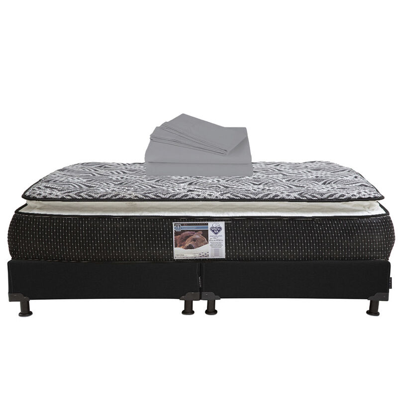 Colchón King Size Spring Air Omega + Box Dicasa... image number null