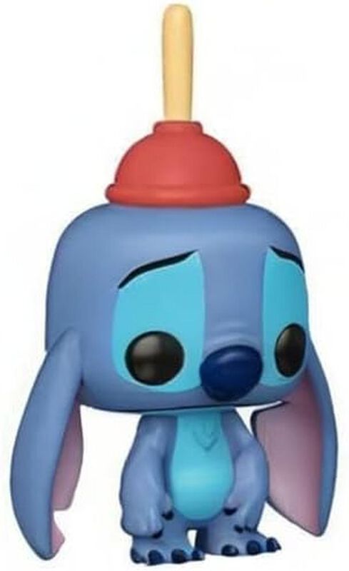 Lilo & Stitch Stitch With Plunger Funko Pop! Vi... image number null