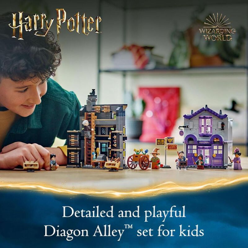 Lego Harry Potter Ollivanders & T&uacute;nicas De Mada... image number null
