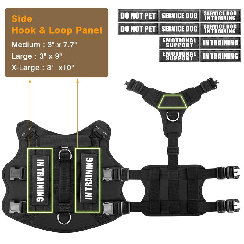 Chaleco Para Perros Winsee Tactical Working Mol... image number null
