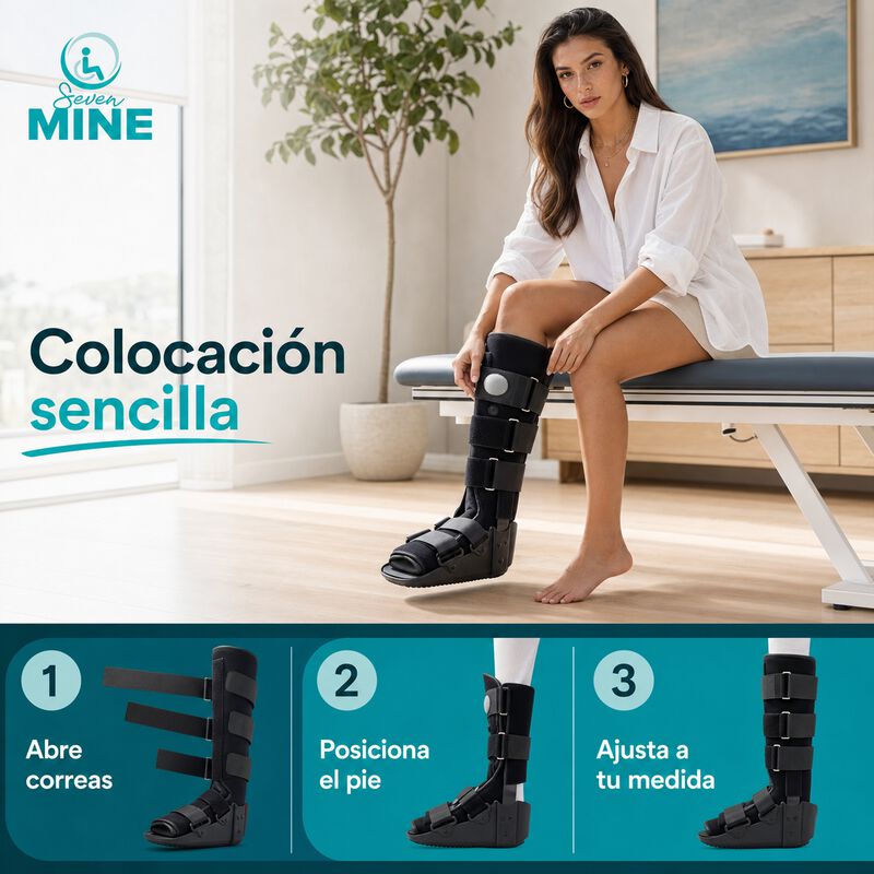 Bota Walker Larga 45cm | Neum&aacute;tica Con Aire Bw-... image number null