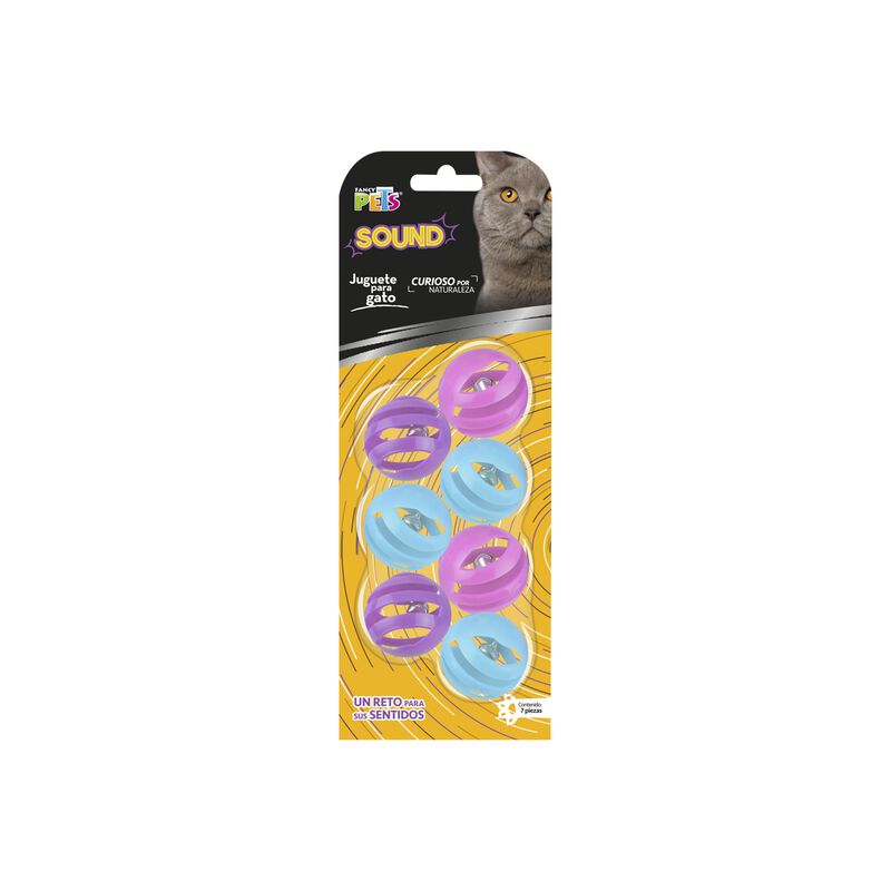 Fancy Pets Set De Juguete Sound Pelotas Enjaula... image number null