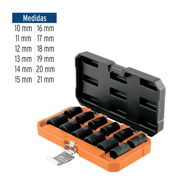 Juego de 12 Dados de Impacto Cuadro 1/2' 6 Punt... image number null