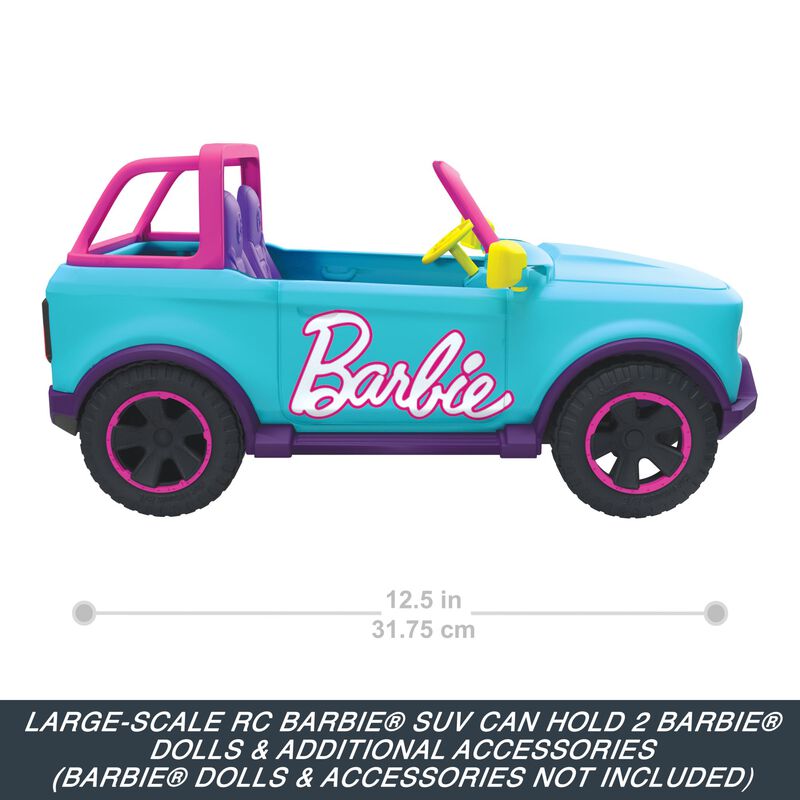 Rc Suv Hot Wheels Barbie Con Pegatinas Para 2 M... image number null