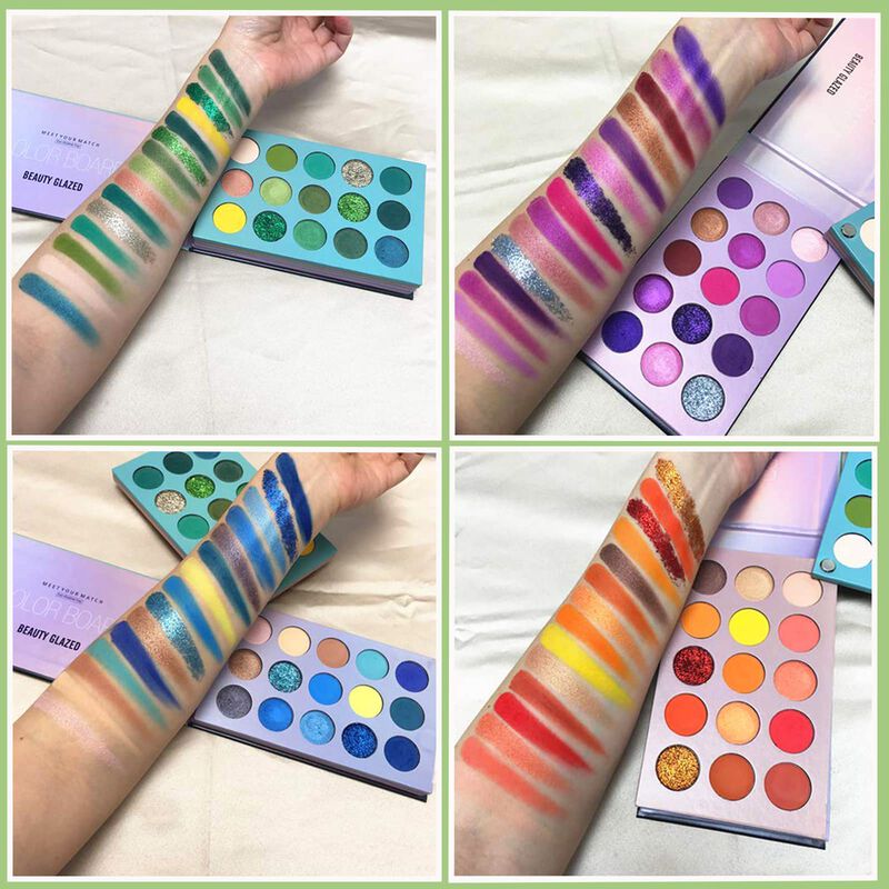 Paleta De Sombras De Ojos Myuango Color Board R... image number null