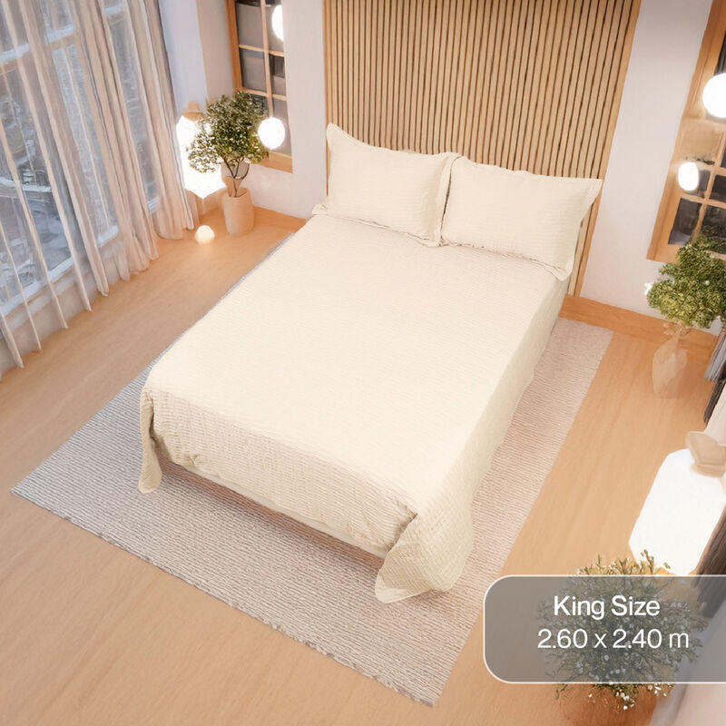 Edred&oacute;n Madrid King Size Taupe image number null