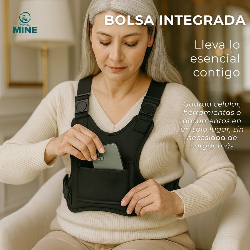 Chaleco de Sujeci&oacute;n para Silla de Ruedas | Arn&eacute;... image number null