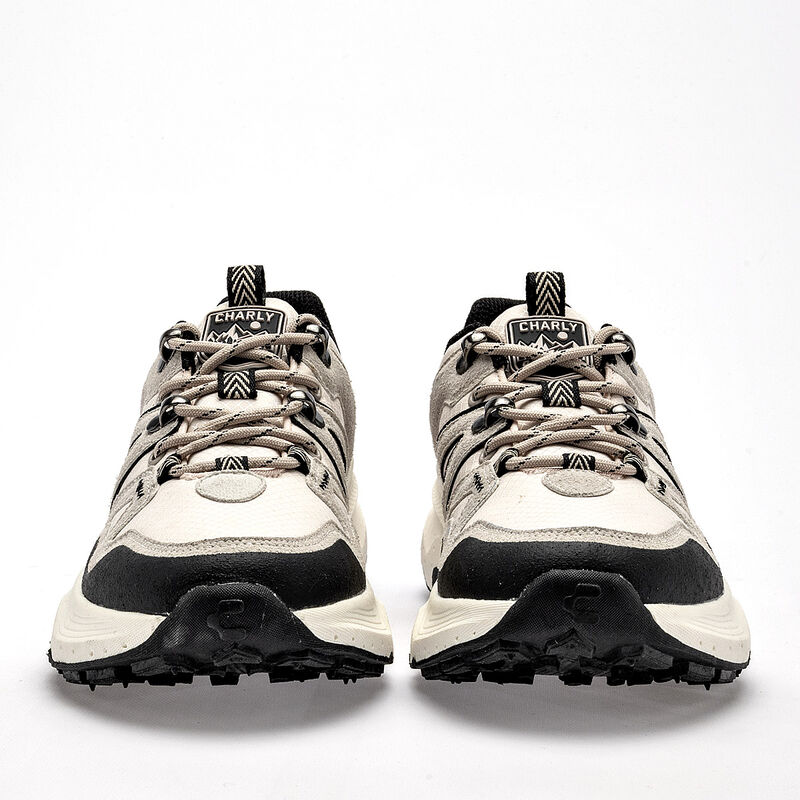 Charly Tenis Para Mujer Gris Negro Cod 129617-e image number null