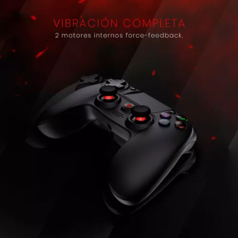 Control Gamer Juno Negro con Panel Táctil y Con... image number null