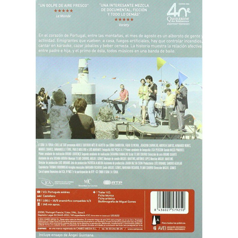 Aquel Querido Mes de Agosto [DVD] (2008) Aquele... image number null
