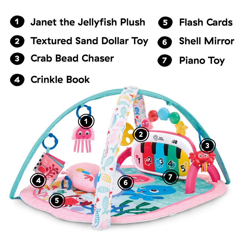 Baby Gym Baby Einstein Ocean Explorers Kickin' ... image number null