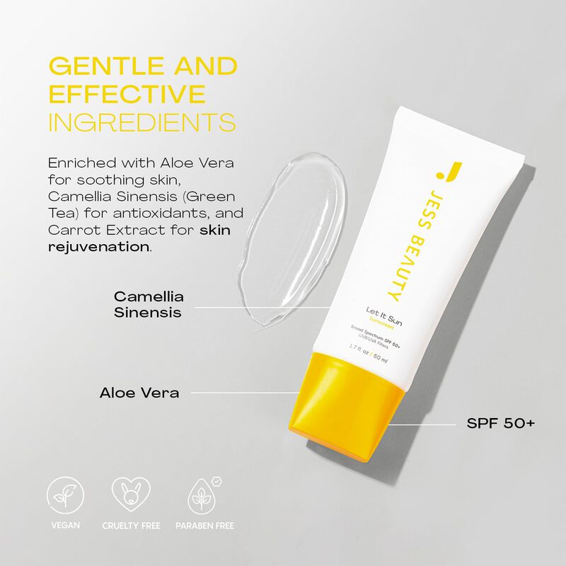 Protector Solar Jess Beauty Let It Sun 50+ Spf ... image number null
