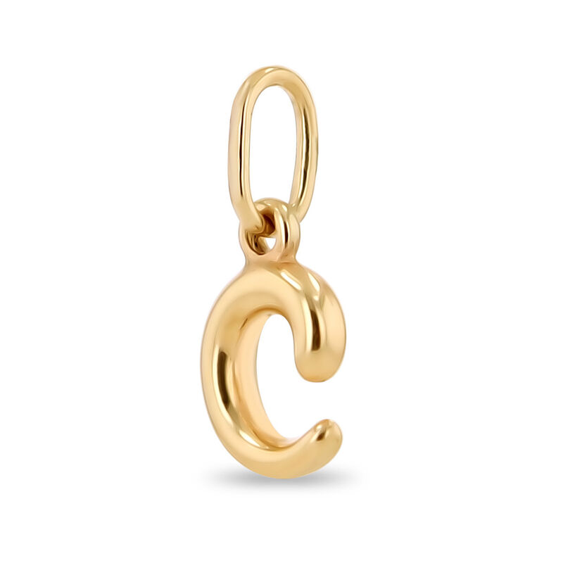 Dije De Oro Amarillo De 10K (Letra C) Sin Caden... image number null