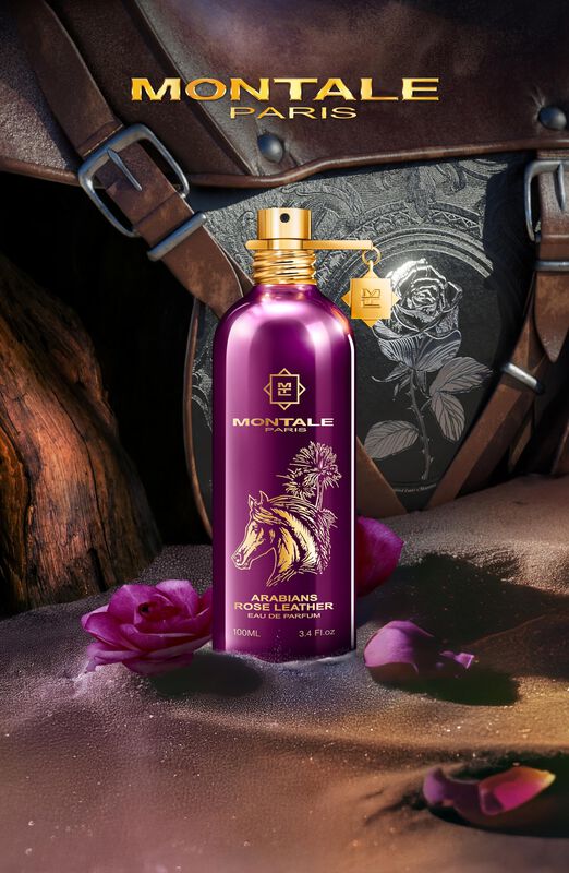 Montale Arabians Rose Leather Edp, 100 Ml image number null