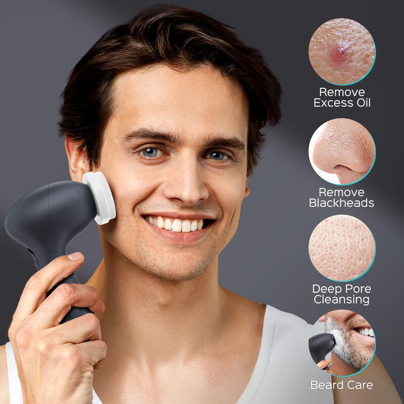 Cepillo Facial Coslus 2 En 1 Rotativo E Imperme... image number null