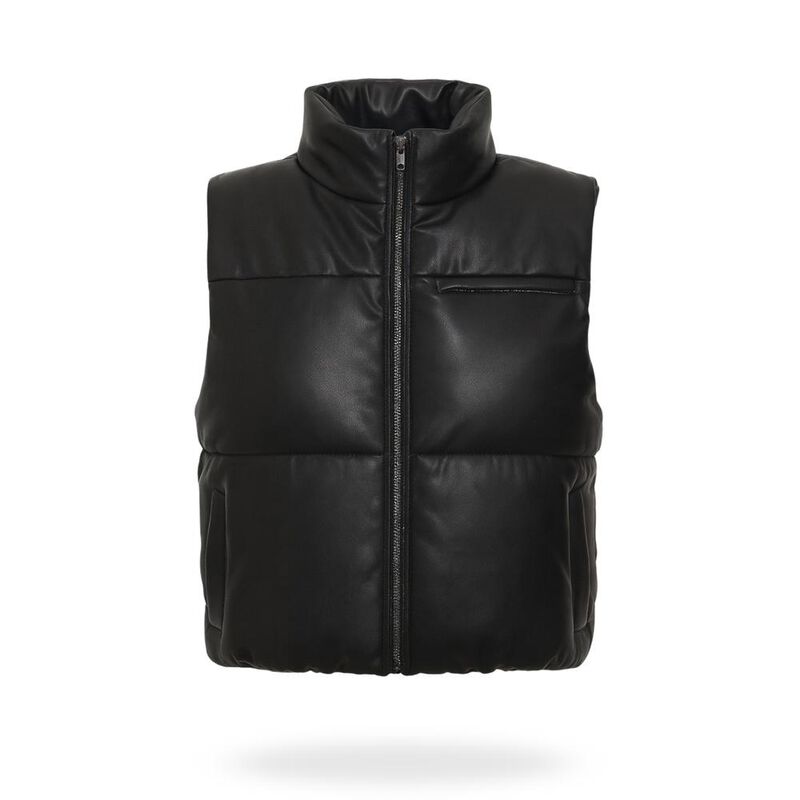 Chaleco bomber vinipiel image number null