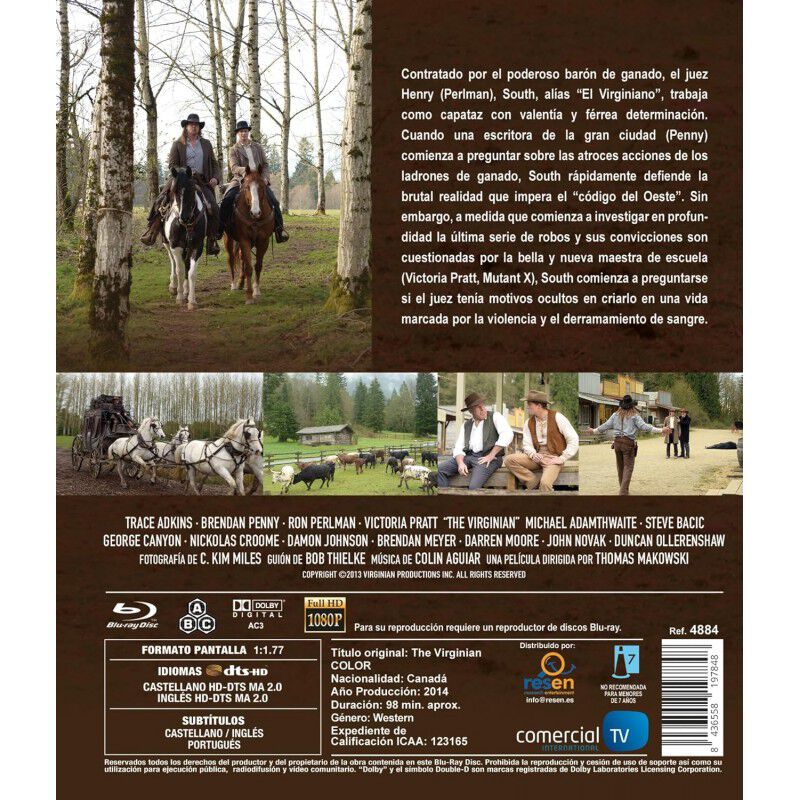 El Virginiano [blu-ray] (2014) The Virginian image number null