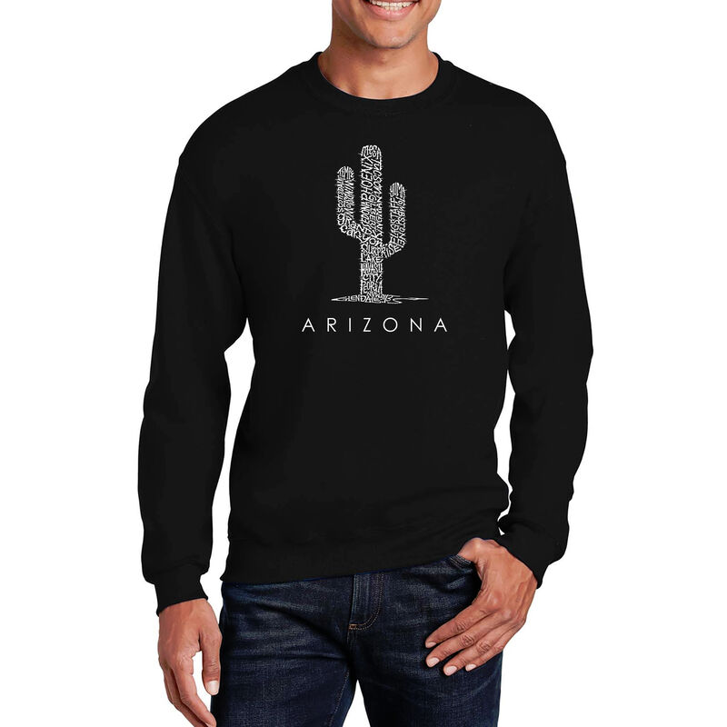 Sudadera De Cuello Redondo Word Art Para Hombre... image number null
