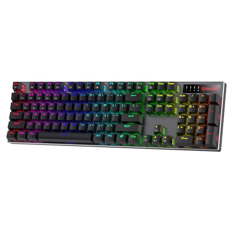 Teclado Inal&aacute;mbrico Rgb Para Juegos Redragon K5... image number null