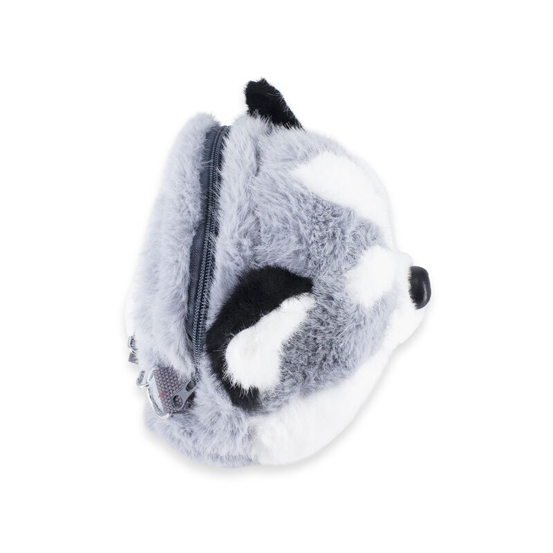 Peluche/Bolso Suave De Lobo Gris Con Movimiento image number null