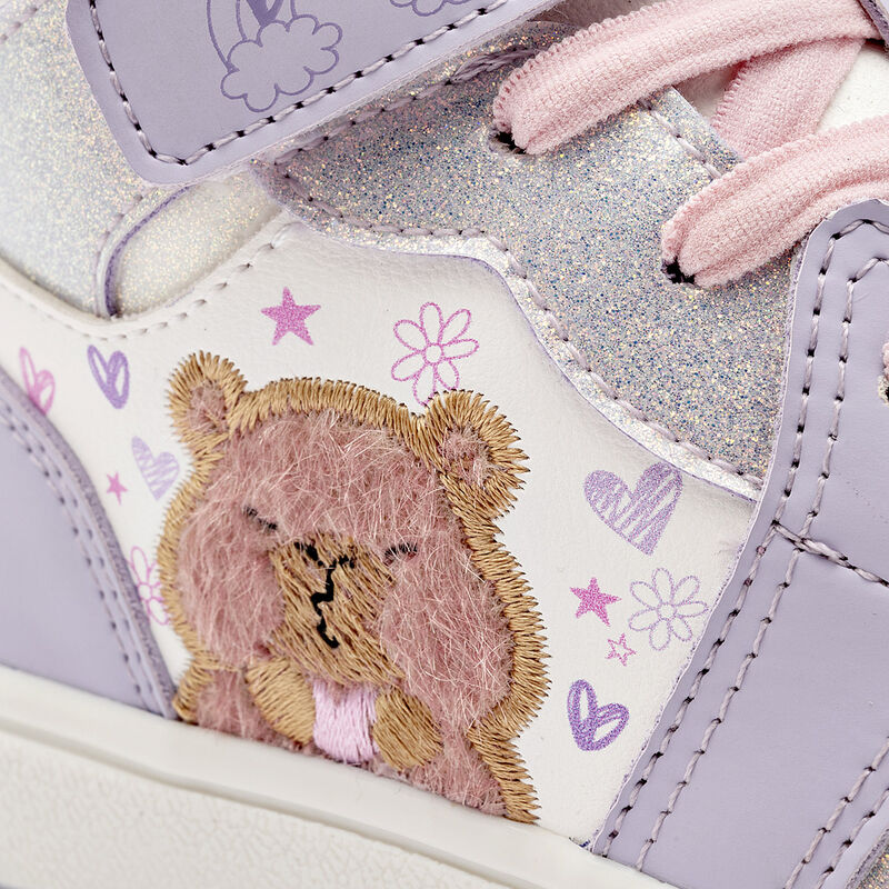 Vavito tenis para BEB&Eacute; blanco lila rosa cod 142... image number null