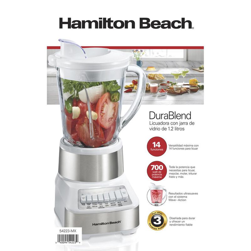 LICUADORA HAMILTON BEACH 54223 14 FUNCIONES LIC... image number null