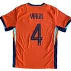 Jersey Playera Virgil Van Dijk 4 Holanda Titular Local 2024