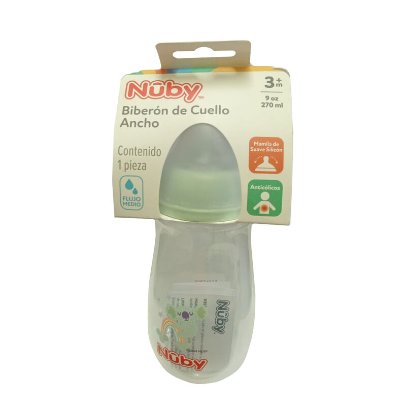 Biber&oacute;n Nuby Simply 9oz Verde Claro image number null