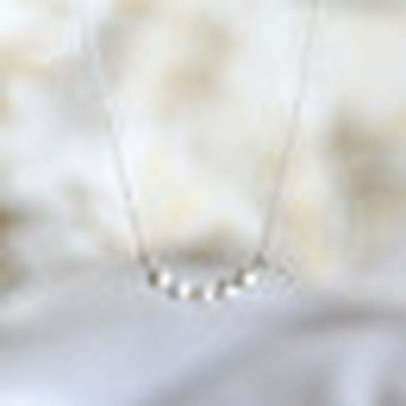 Collar Sereno de plata .925 con perlas cultivad... image number null