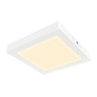 Lampara Sobreponer Techo Blanco 18w Luz Suave C&aacute;lida 18ptlle
