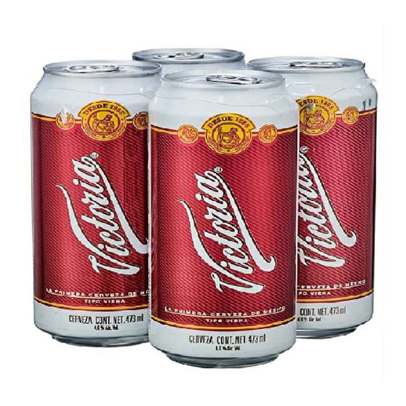 Cerveza Victoria Latón 4 pack 473 ml image number null