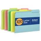 Carpeta De Archivo Oxford Tama&ntilde;o Carta, 100 Unidades, 5 Colores