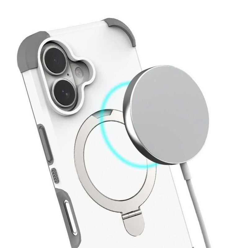 Funda PUREGEAR Dualtek Kik para iPhone 16 Blanc... image number null