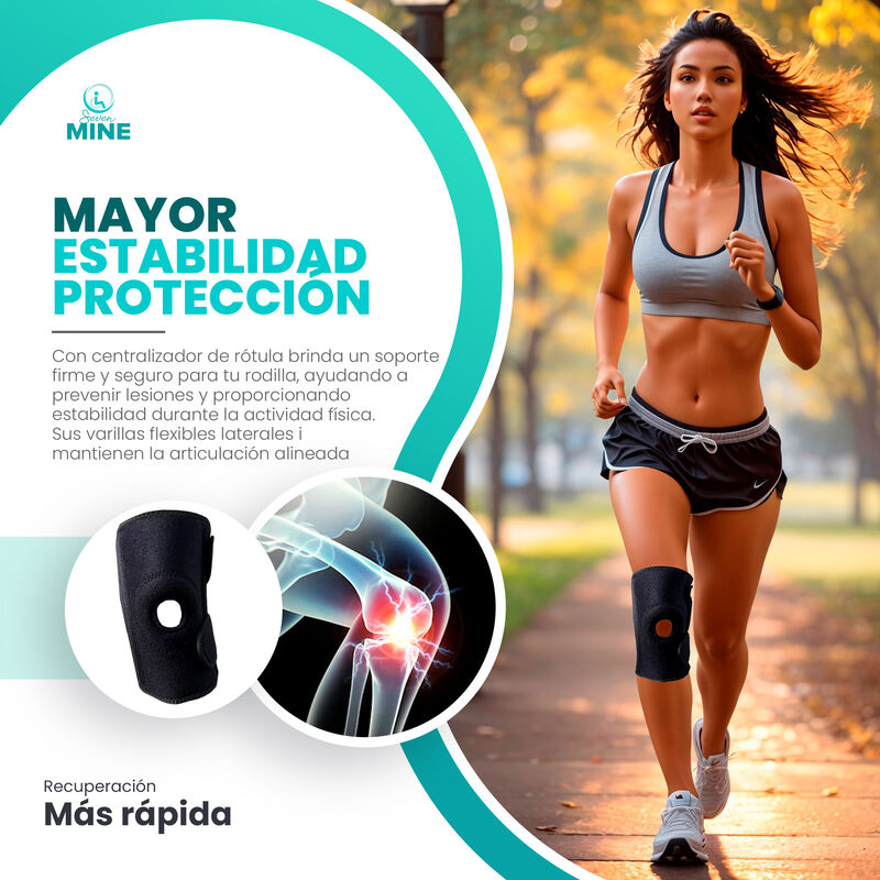 Rodillera Neopreno con Varillas Laterales - 1 P... image number null