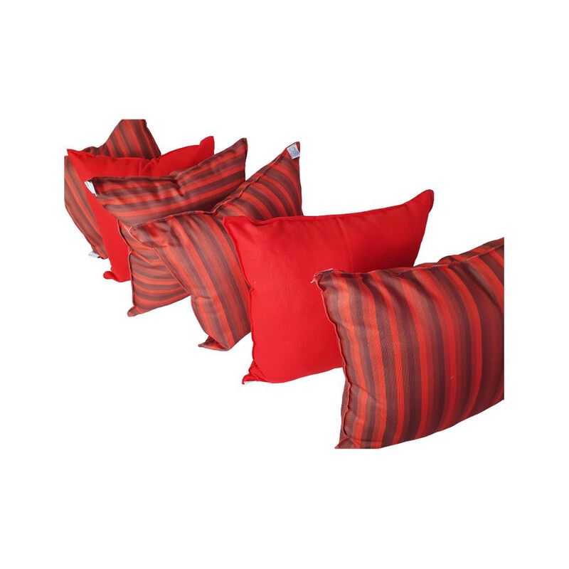 Set 6 Cojines Decorativos 4 Decorados 2 Lisos R... image number null