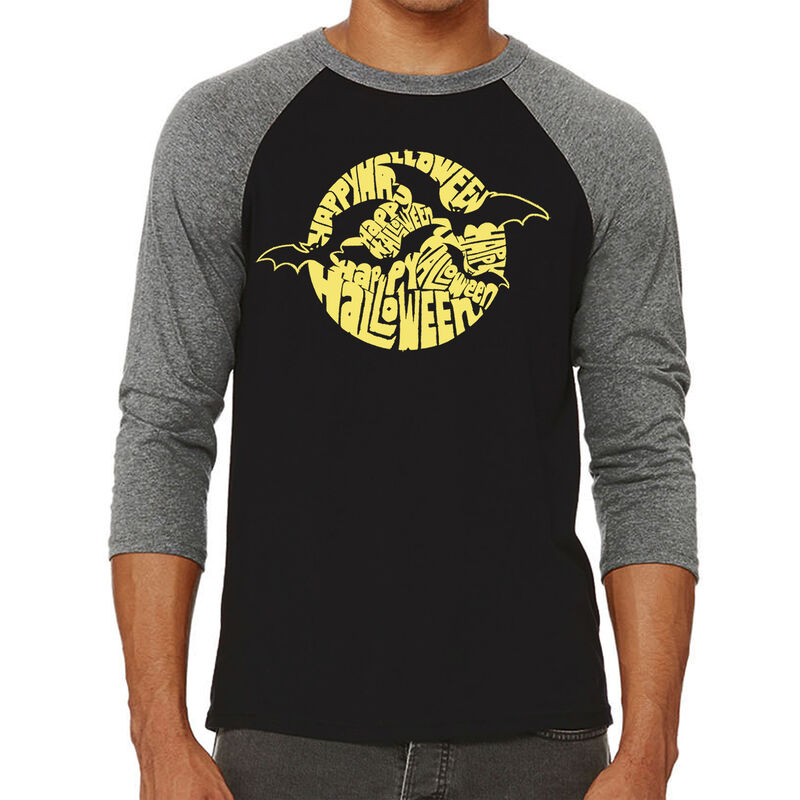 Camiseta Ragl&aacute;n de B&eacute;isbol Word Art Para Hombre... image number null