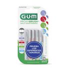 Gum Cepillo Interdental De Ortodoncia 4 Tama&ntilde;os 10 Pzs