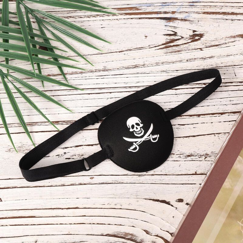 Parche De Ojo Pirata Tinoaly 7,5 &times; 7,2 cm Negro... image number null