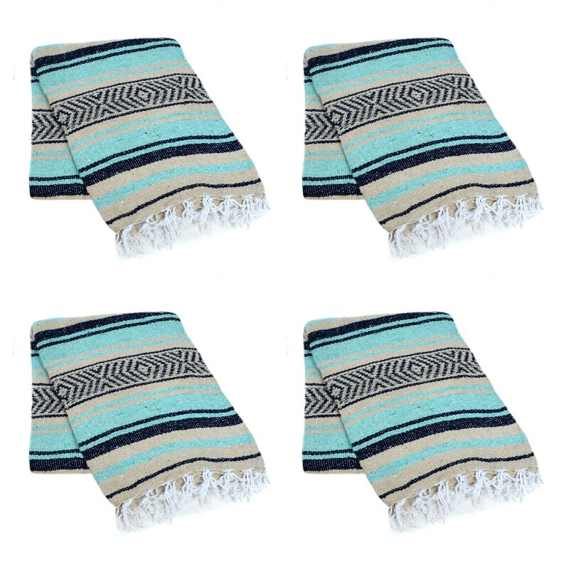 Manta La Montana 188 x 127 cm Pack De 4 &ndash; Menta... image number null