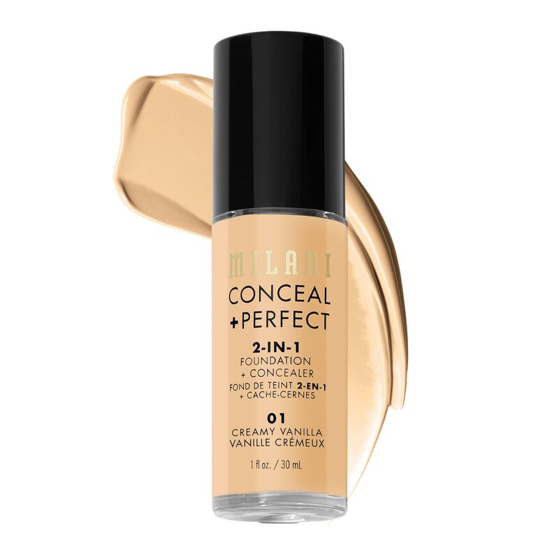 Base Milani Conceal + Perfect 2 En 1 De Vainill... image number null