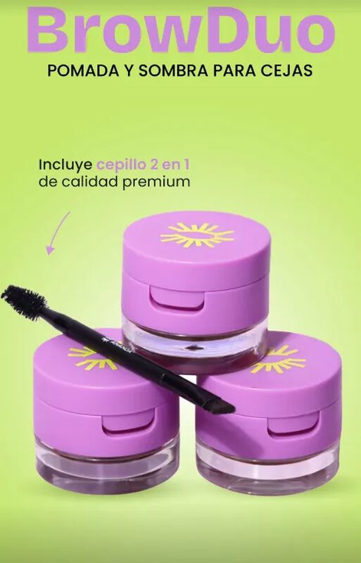 Ananda Pomada Duo para Cejas Cafe Oscuro image number null