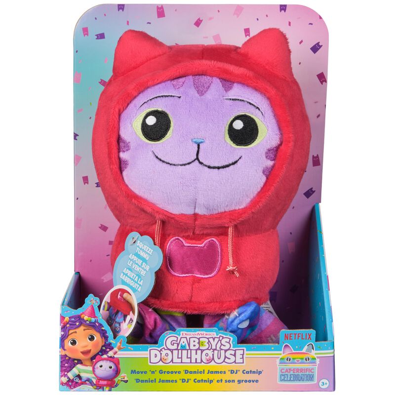 Peluche Gabby's Dollhouse Move & Groove Daniel ... image number null