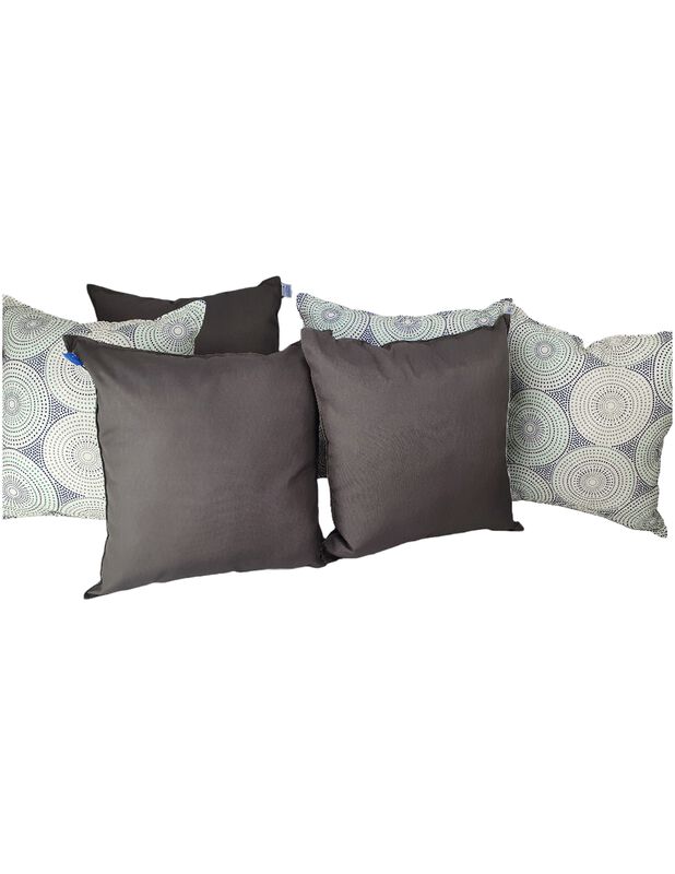 Set 6 Cojines Decorativos Premium Almoda Combin... image number null