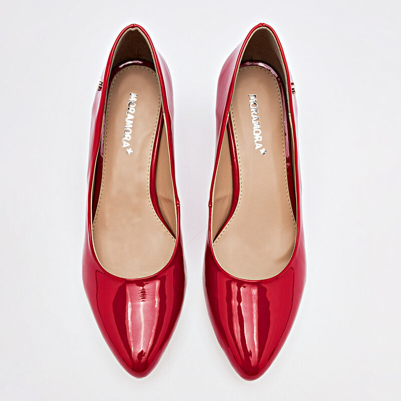 Moramora zapatilla para mujer rojo cod 140715-E image number null