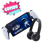 Combo PlayStation Portal Remote Para Playstation 5 Color Blanco + Audifonos Bluetooth