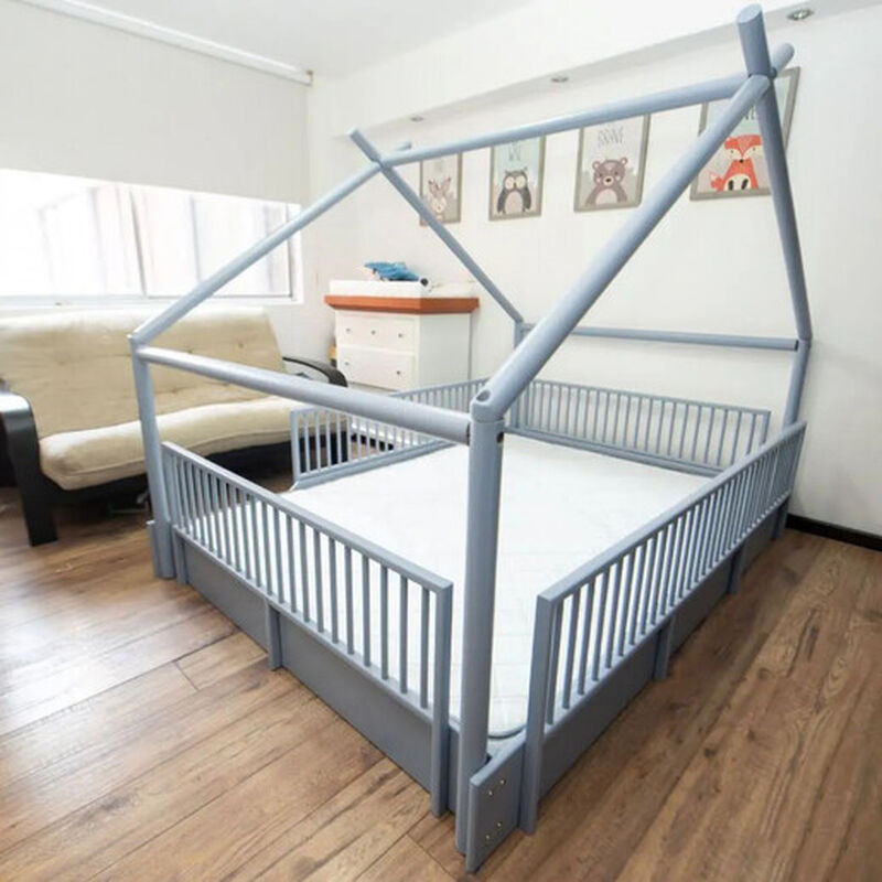 Matrimonial - Cama Chalet Montessori de Madera ... image number null